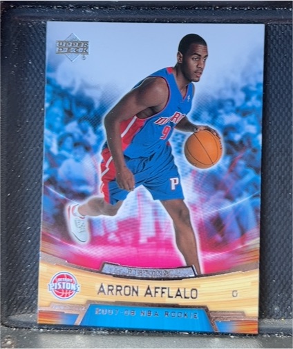 2007-08 Upper Deck Rookie Box Set #1 Arron Afflalo — front