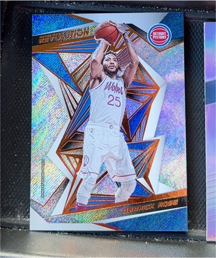 2019-20 Panini Revolution #25 Derrick Rose — front