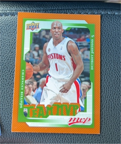 2008-09 Upper Deck MVP #178 Chauncey Billups — front
