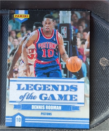 2009-10 Panini Legends of the Game #10 Dennis Rodman — front