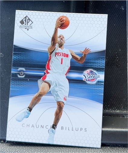 2004-05 SP Authentic #23 Chauncey Billups — front
