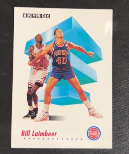 1991-92 SkyBox #85 Bill Laimbeer — front