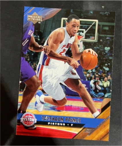 2005-06 Upper Deck #51 Tayshaun Prince — front