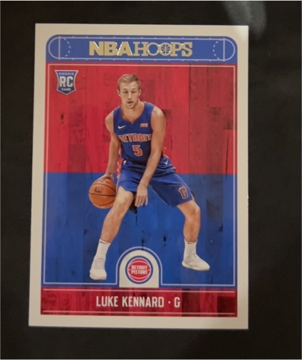 2017-18 Panini NBA Hoops #262 Luke Kennard — front