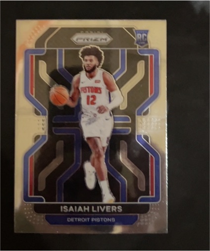 2021-22 Panini Prizm #296 Isaiah Livers — front