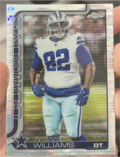 2025 Topps Chrome #72 Quinnen Williams — front