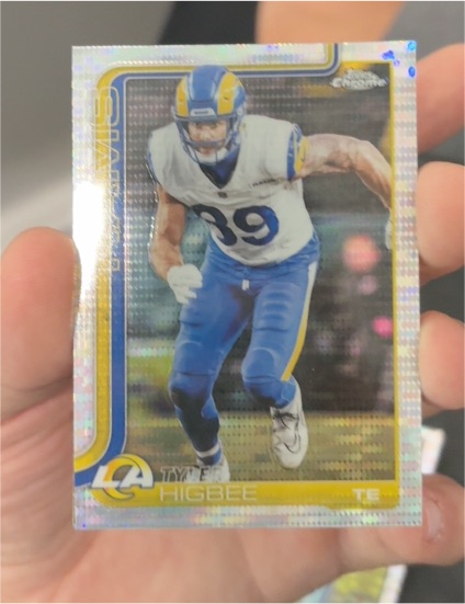 2025 Topps Chrome #172 Tyler Higbee — front