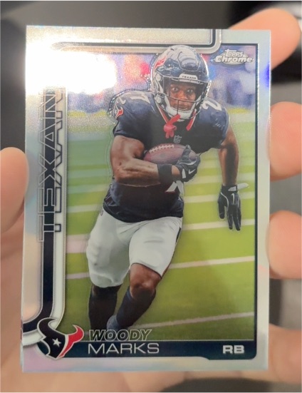2025 Topps Chrome #372 Woody Marks — front
