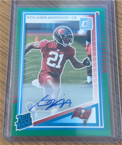 2025 Panini Donruss #361 Benjamin Morrison — front