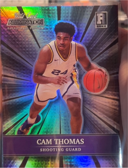 2021-22 Wild Card Alumination #ABC-13 Cam Thomas — front