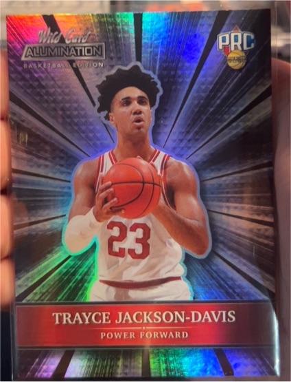 2021-22 Wild Card Alumination #ABC-70 Trayce Jackson-Davis — front