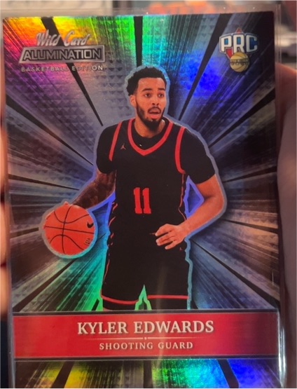 2021-22 Wild Card Alumination #ABC-54 Kyler Edwards — front