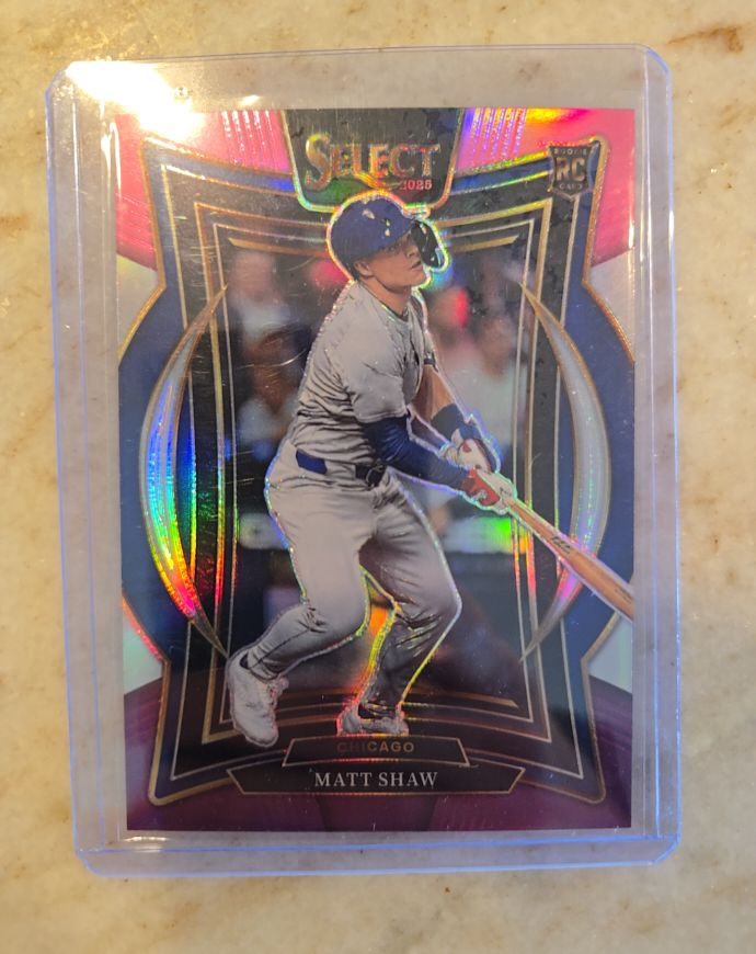 2025 Panini Select #34 Matt Shaw — front