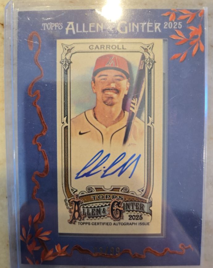 2025 Topps Allen & Ginter #MA-CCA Corbin Carroll — front