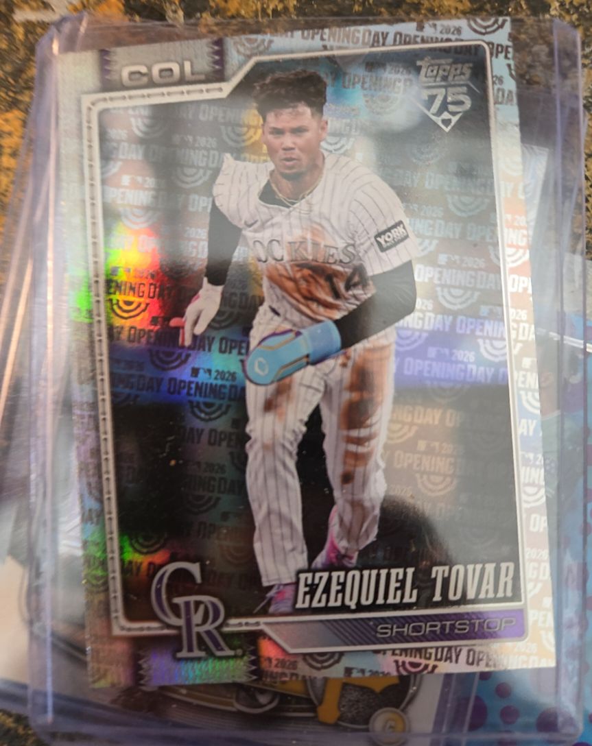 2026 Topps Series 1 #136 Ezequiel Tovar — front