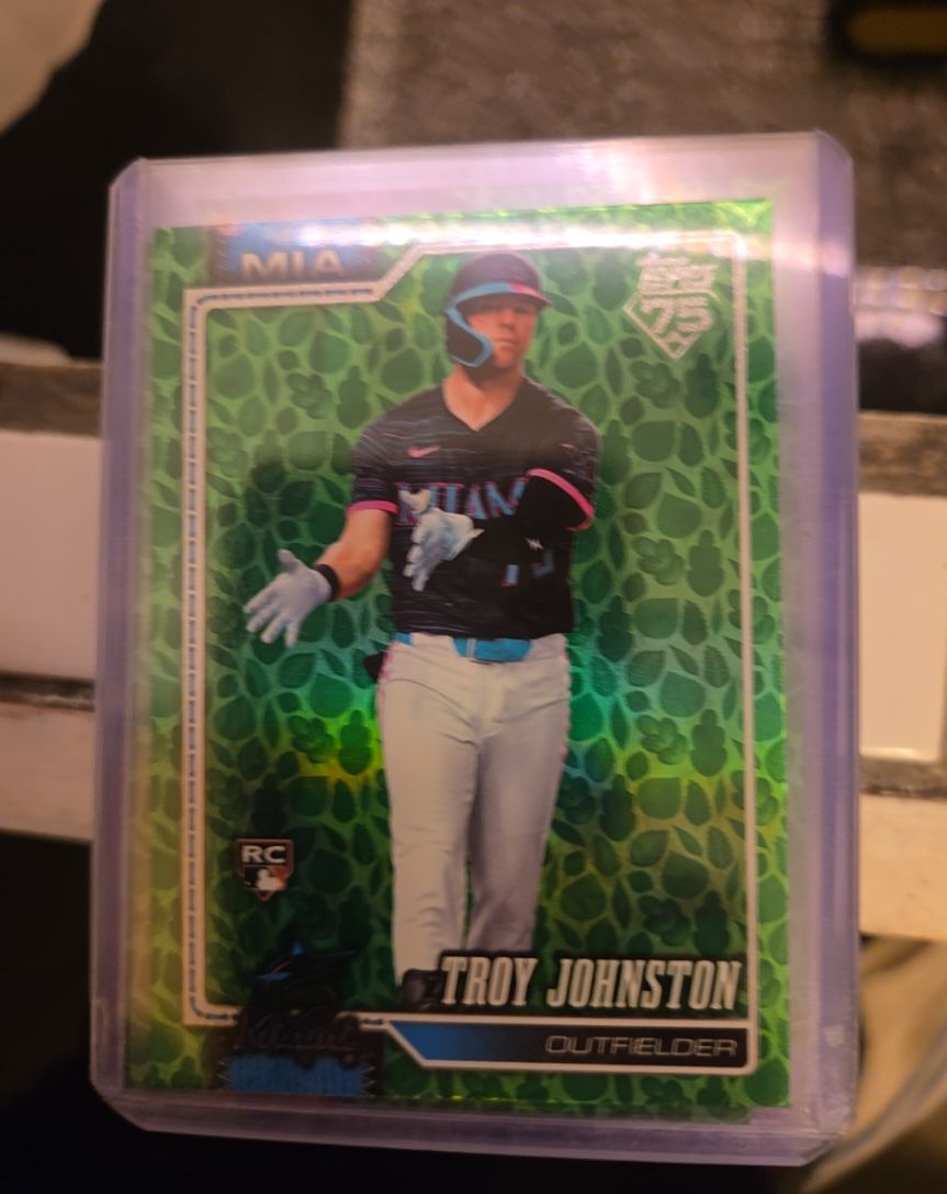 2026 Topps Series 1 #317 Troy Johnston — front