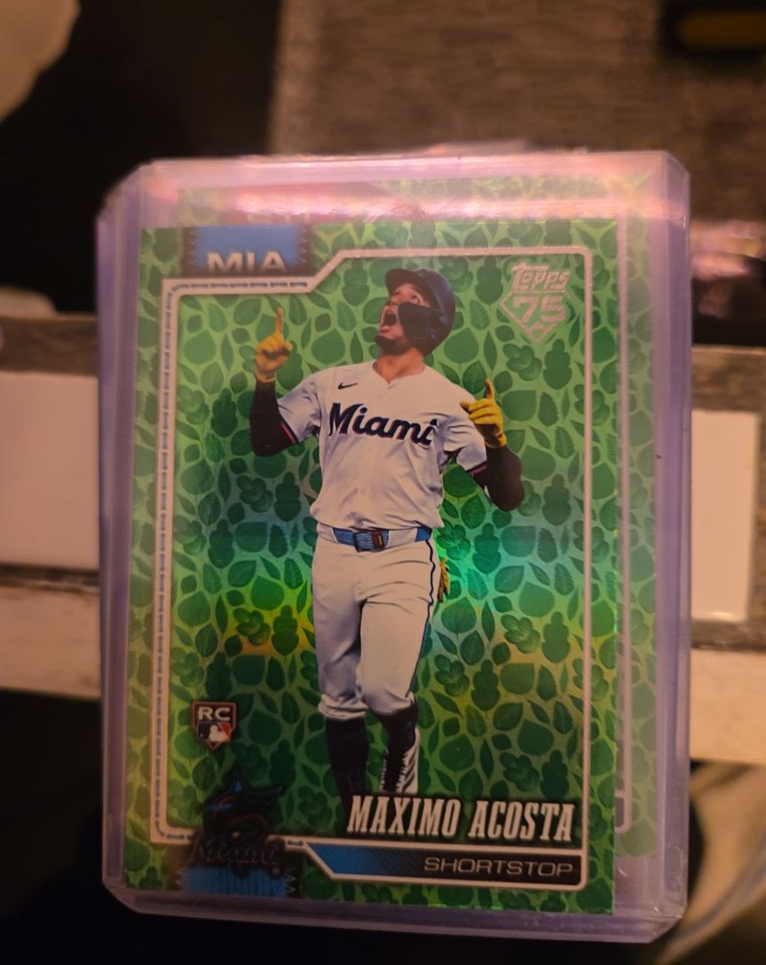 2026 Topps 75 #172 Maximo Acosta — front