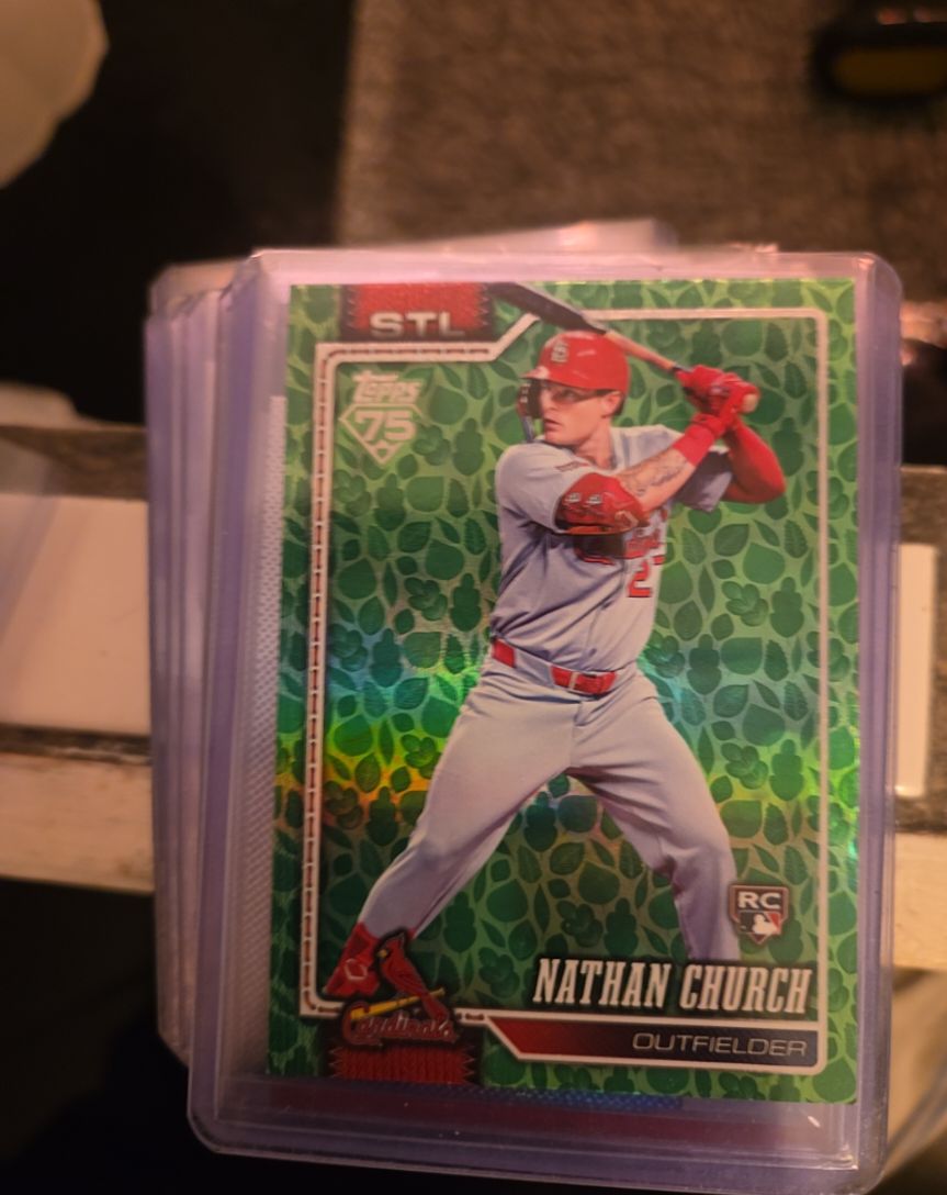 2026 Topps Series 1 #24 Nathan Church — front