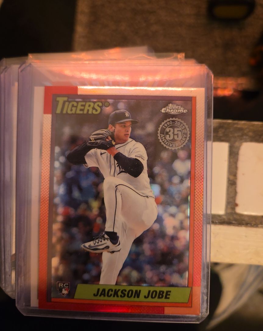 2025 Topps Chrome Update #90CU-17 Jackson Jobe Rookie — front
