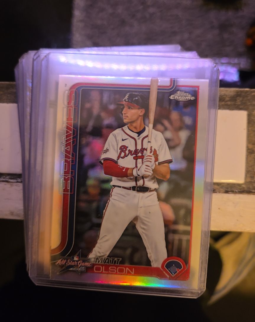 2025 Topps Chrome Update #ASGC-34 Matt Olson — front