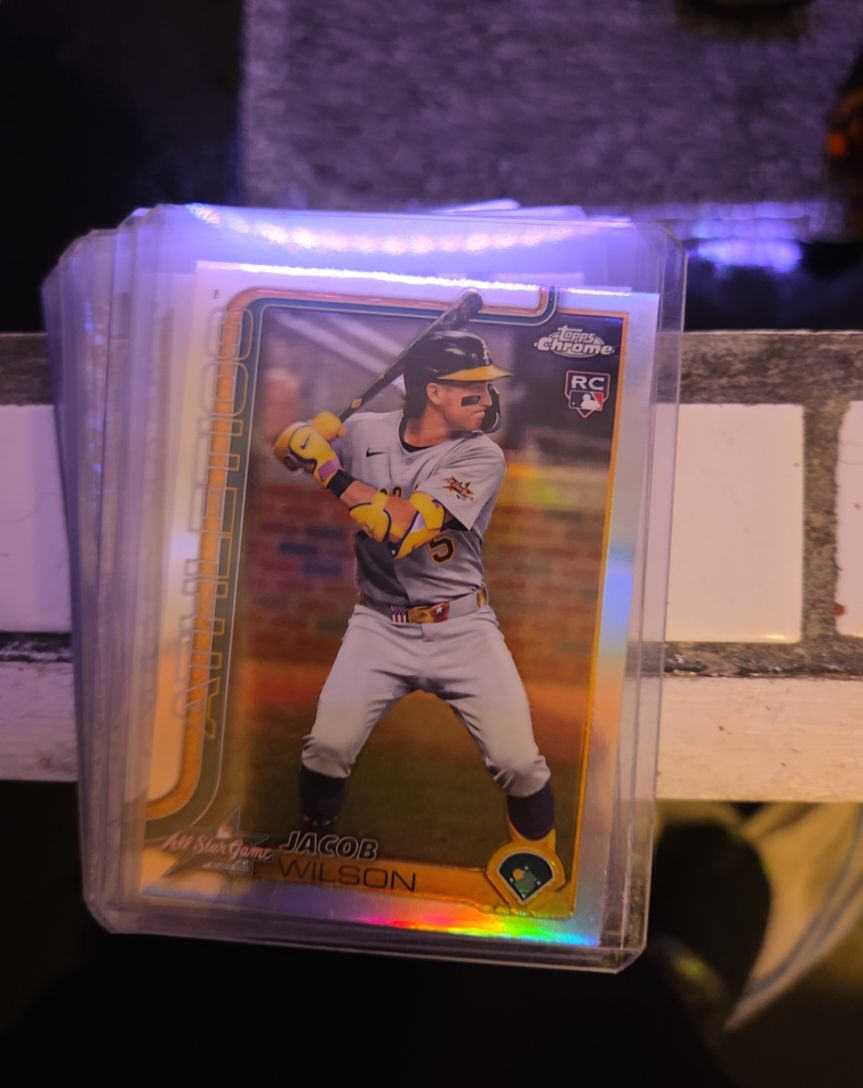 2025 Topps Chrome Update #ASGC-4 Jacob Wilson All-Star Game Rookie — front