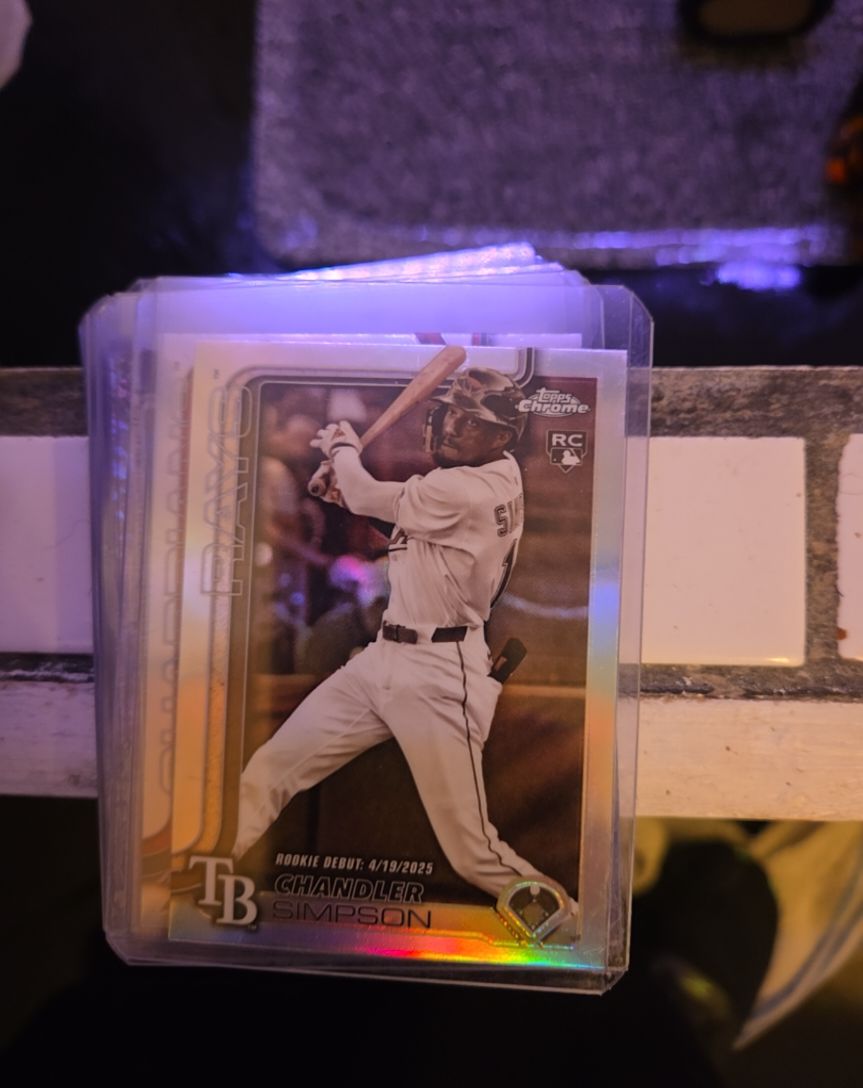 2025 Topps Chrome Update #USC17 Chandler Simpson — front