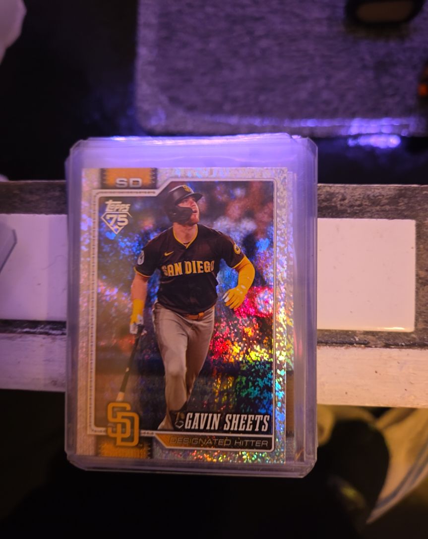 2026 Topps Series 1 #216 Gavin Sheets — front