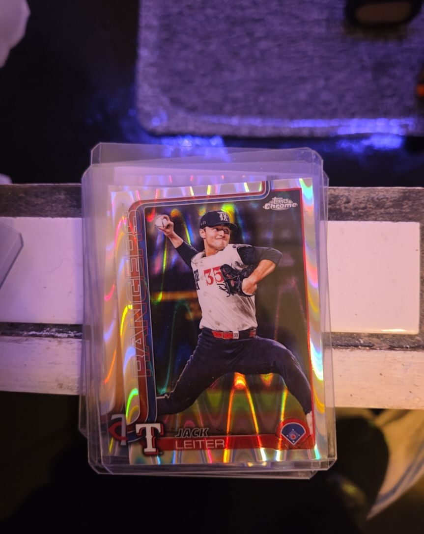 2025 Topps Chrome Update #USC42 Jack Leiter — front