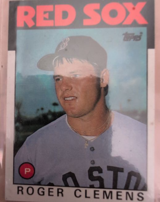 1986 Topps #661 Roger Clemens — front