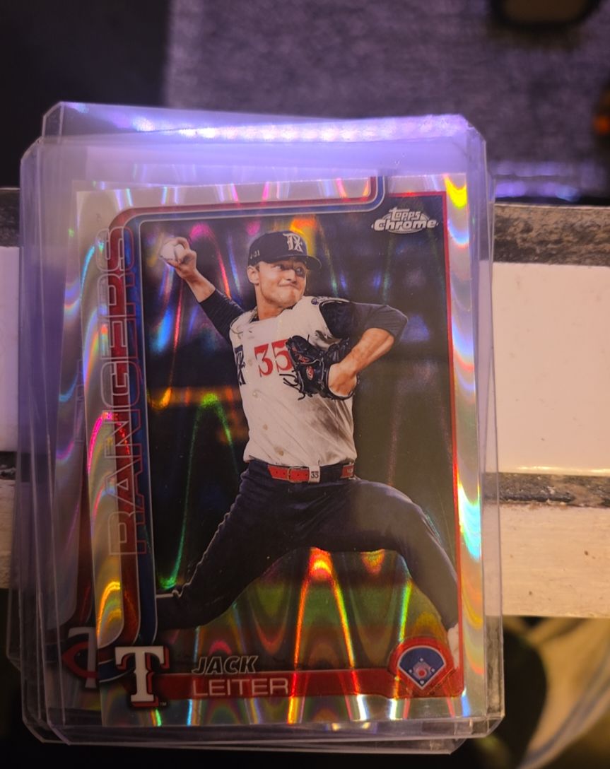 2025 Topps Chrome Update #USC42 Jack Leiter — front