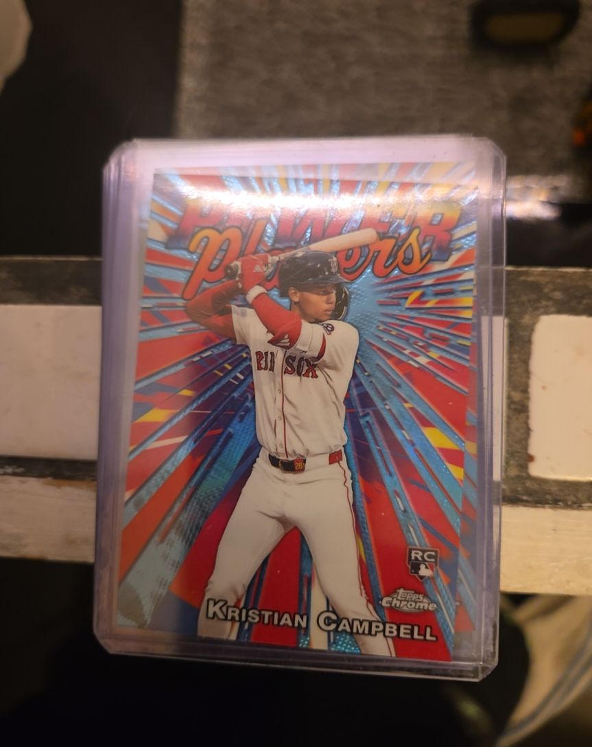 2025 Topps Chrome Update #PP-27 Kristian Campbell — front