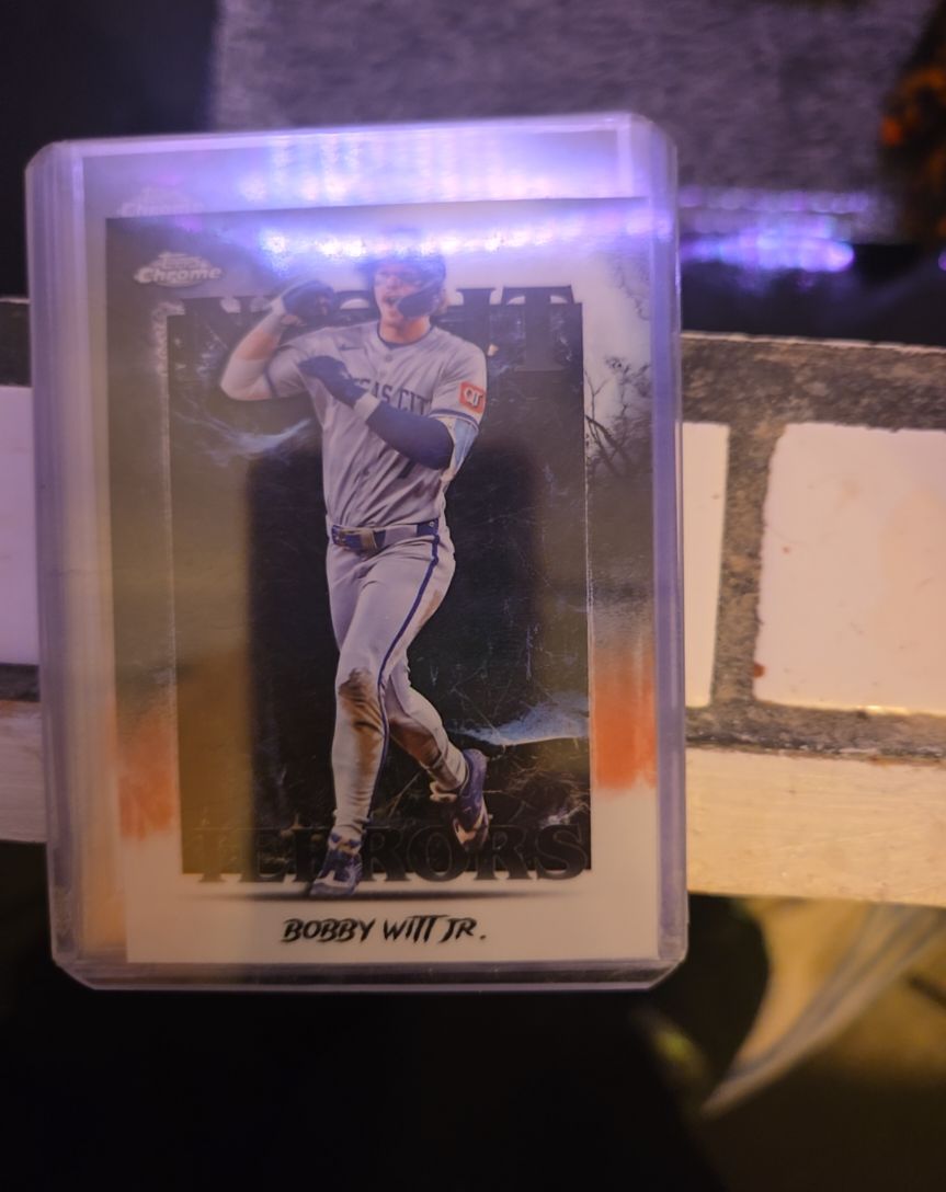 2025 Topps Chrome Update Series #NT-4 Bobby Witt Jr. — front