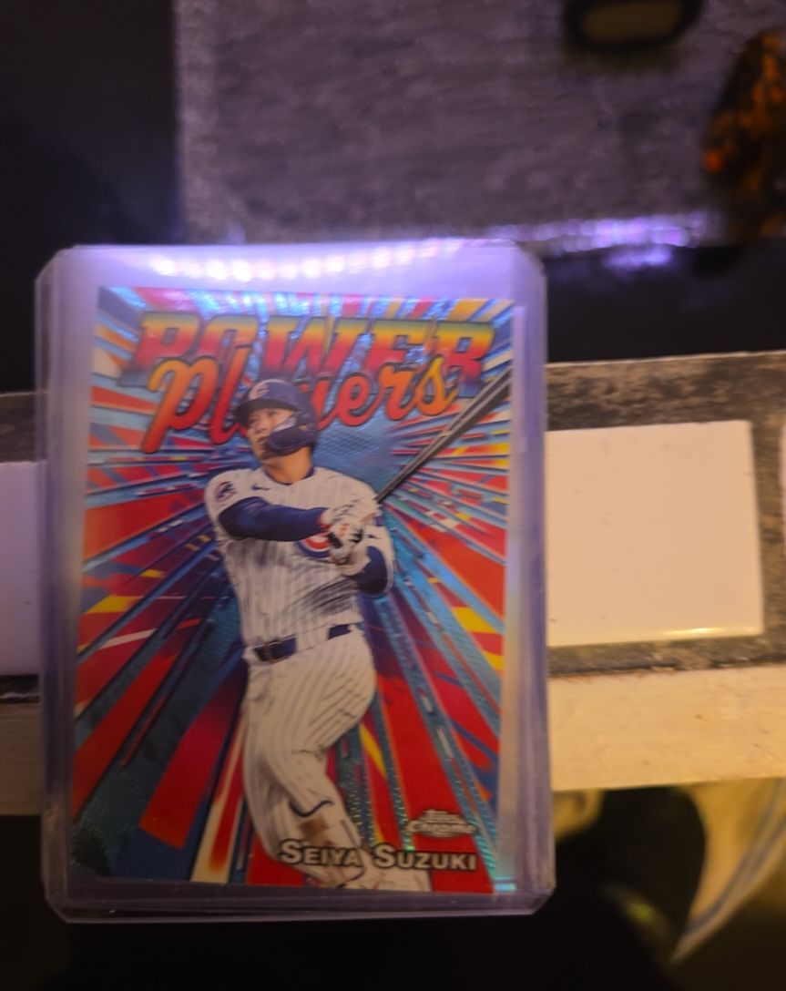 2025 Topps Chrome Update Series #PP-33 Seiya Suzuki — front
