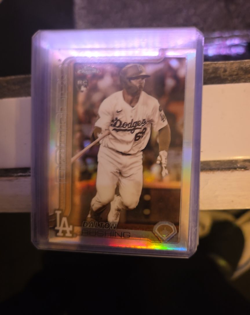 2025 Topps Chrome Update #USC129 Dalton Rushing — front
