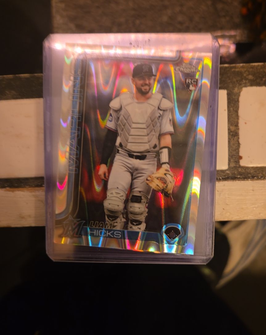 2025 Topps Chrome Update #USC86 Liam Hicks — front