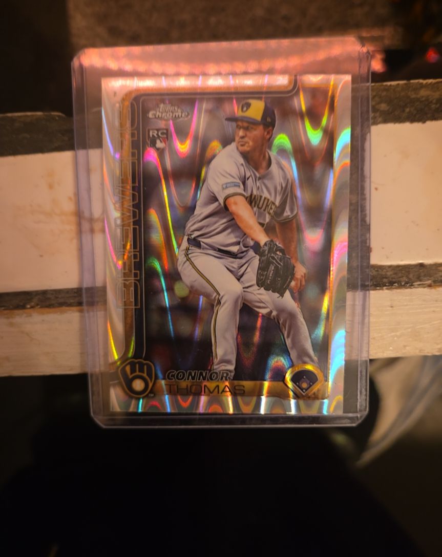 2025 Topps Chrome Update #USC192 Connor Thomas — front