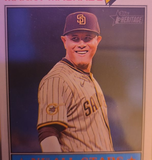 2026 Topps Heritage #143 Manny Machado — front