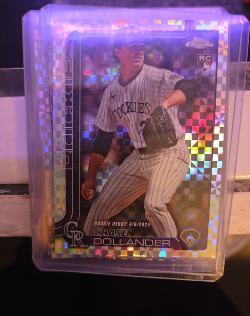 2025 Topps Chrome Update #USC175 Chase Dollander — front