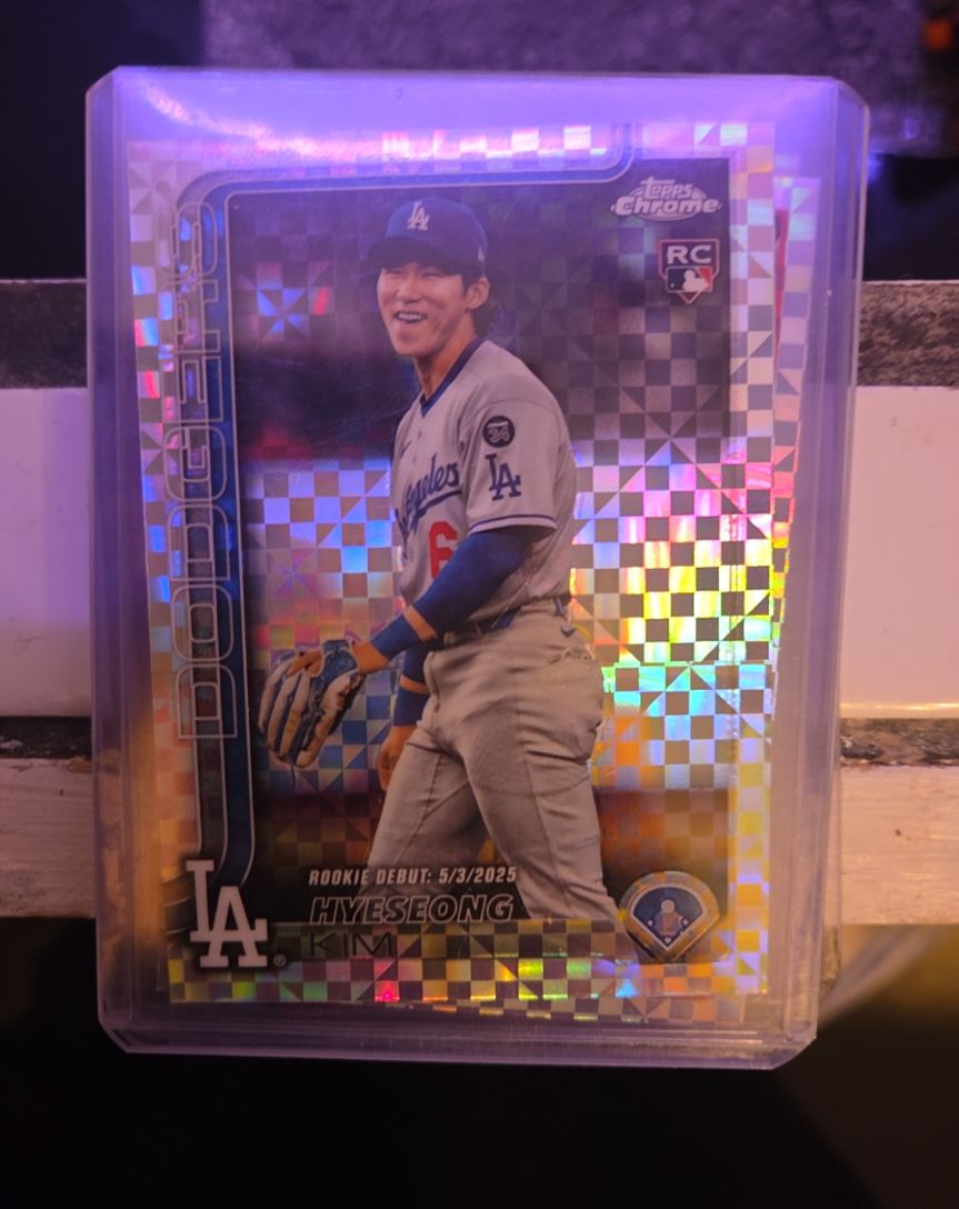 2025 Topps Chrome Update #USC149 Hyeseong Kim — front