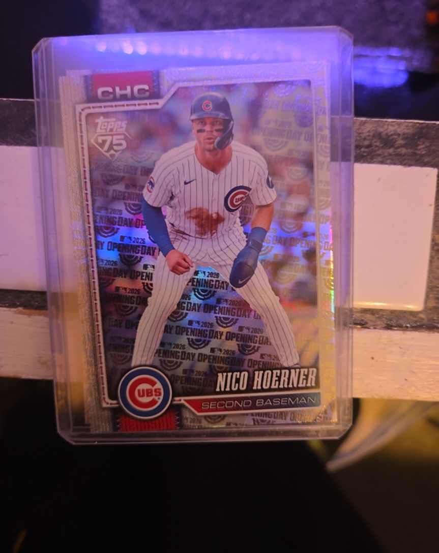 2026 Topps Series 1 #5 Nico Hoerner — front