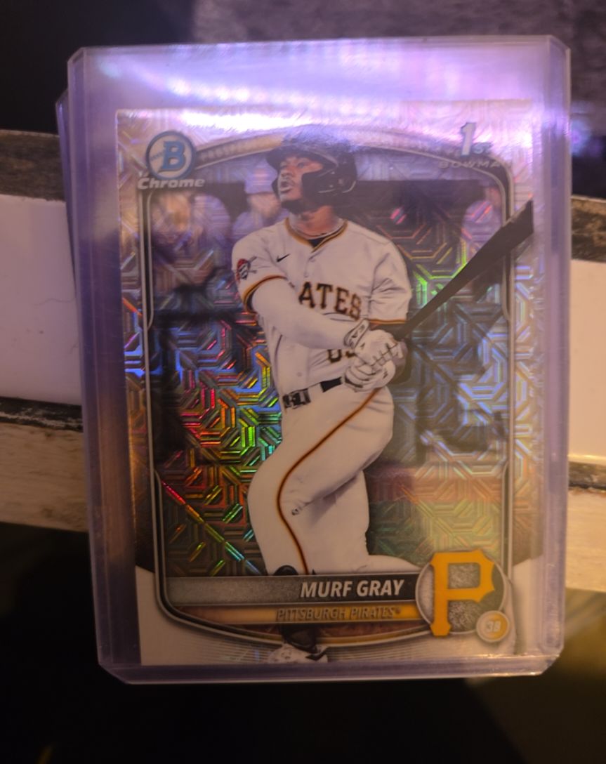 2025 Bowman Draft Chrome #BDC-108 Murf Gray — front