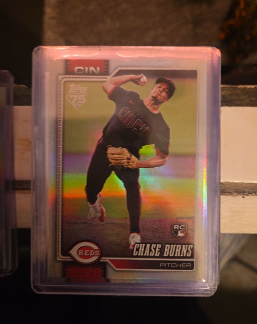 2026 Topps Series 1 #312 Chase Burns — front