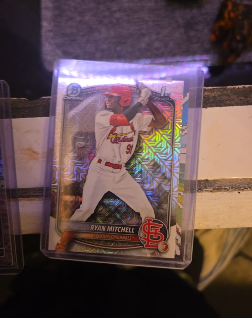 2025 Bowman Draft Chrome #BDC-77 Ryan Mitchell — front