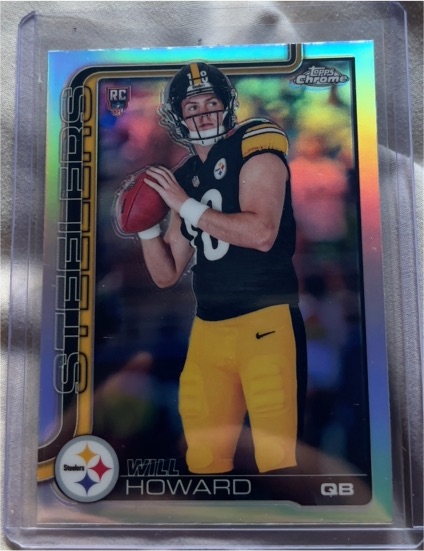2025 Topps Chrome #321 Will Howard — front