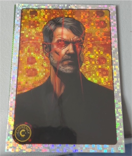 2025 Cardsmiths Currency Series 5 #47 Michael Saylor Matrix Holofoil — front