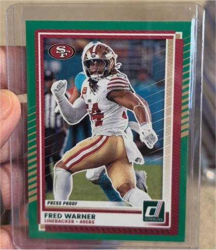 2025 Panini Donruss #131 Fred Warner — front