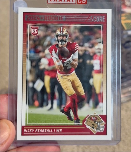 2024 Panini Score #404 Ricky Pearsall Rookie Card — front