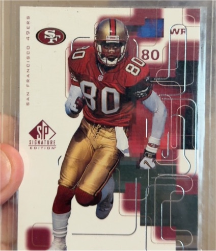 1999 Upper Deck SP Signature Edition #110 Jerry Rice — front