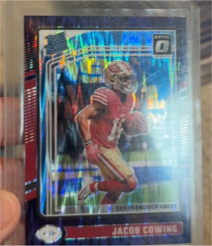 2024 Panini Donruss Optic #236 Jacob Cowing — front