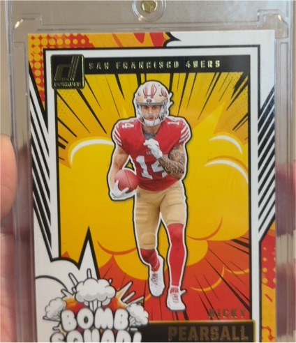 2024 Panini Donruss Bomb Squad #15 Ricky Pearsall — front